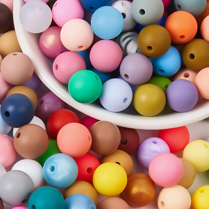 19mm silicone beads